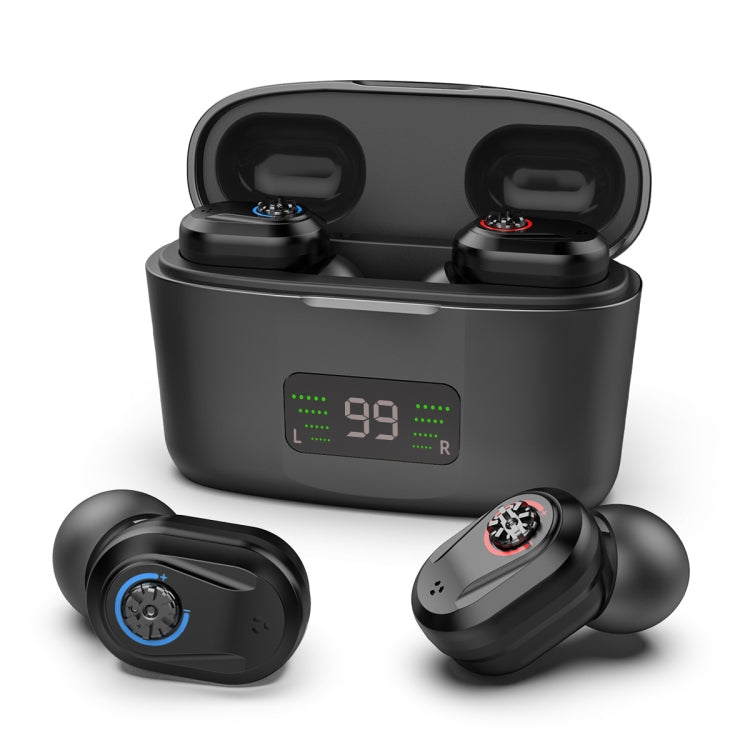 Z-127D In-ear Sound Amplifier Digital Display Hearing Aid Earphone(White)