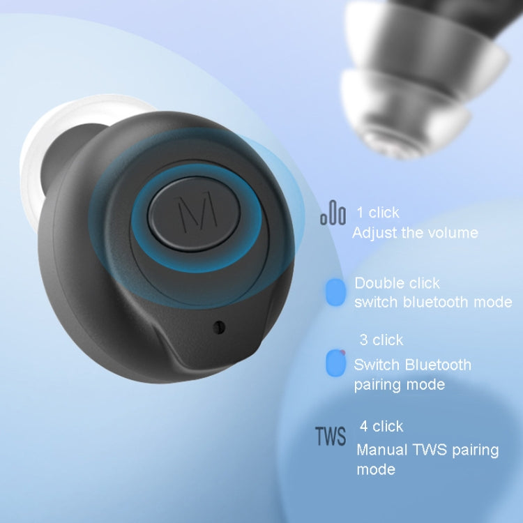 GM-903 Bluetooth Dual Host Digital Hearing Aids LCD Display Elderly Sound Amplifier(Black) - Hearing Aids by PMC Jewellery | Online Shopping South Africa | PMC Jewellery | Buy Now Pay Later Mobicred