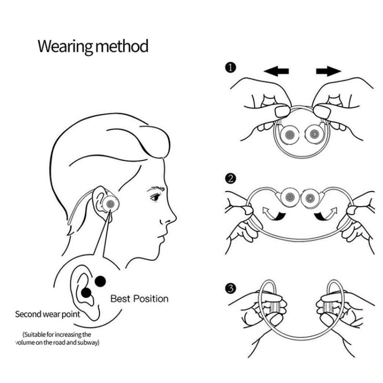 M1S Bone Conduction Stereo Vibrator Speaker Bluetooth Earphones(Green) - Bluetooth Earphone by PMC TechLife | Online Shopping South Africa | PMC TechLife