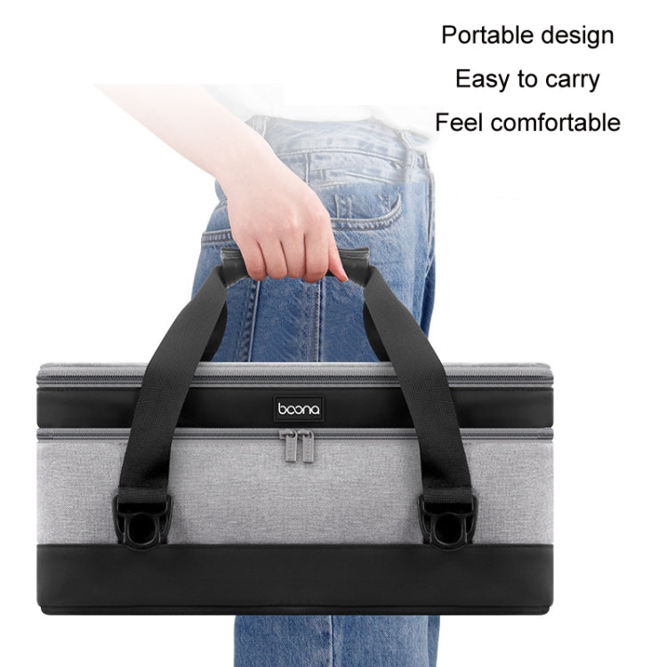 Baona BN-DS009 For Dyson Mite Removal Instrument Multifunctional Vacuum Cleaner Storage Bag, Fabric: Leather - free shipping - PMC Jewellery - Order now!