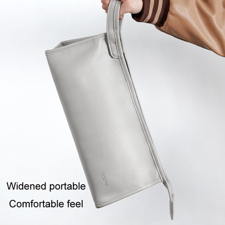 Baona BN-DS001 for Dyson Hair Dryer Accessories Leather Organizer(Gray) - free shipping - PMC Jewellery - Order now!