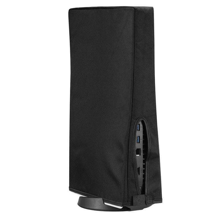 PS5-1 for Snoy PS5 Game Console Water-resistant and Dustproof Protective Cover(Vertical Black)