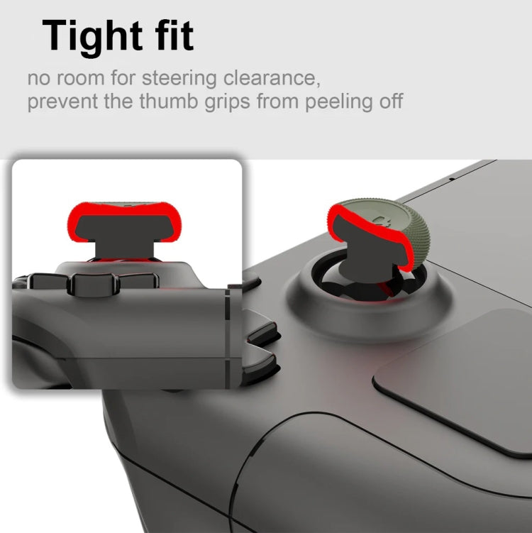 For Steam Deck Game Console Joystick Cap Set Anti-skid Combination Button Cap(Green) - free shipping - PMC Jewellery - Order now!