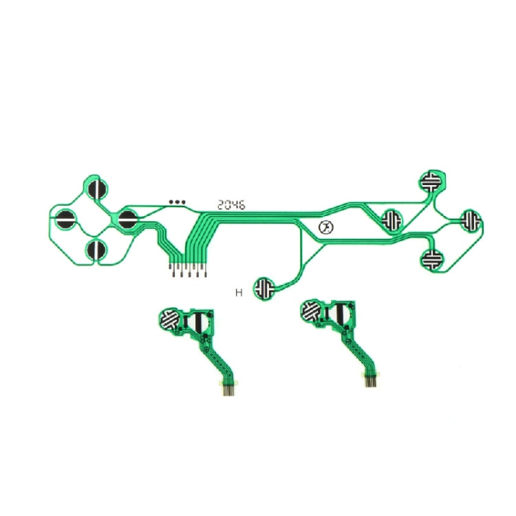 For PS5 Controller 2sets Button Ribbon Circuit Board Conductive Film(Green)