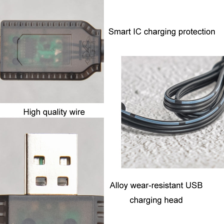 7.4V Smart Chip Protection USB Plug Lithium Battery Charging Cable(SM-3P) - Charger by PMC Jewellery | Online Shopping South Africa | PMC Jewellery | Buy Now Pay Later Mobicred