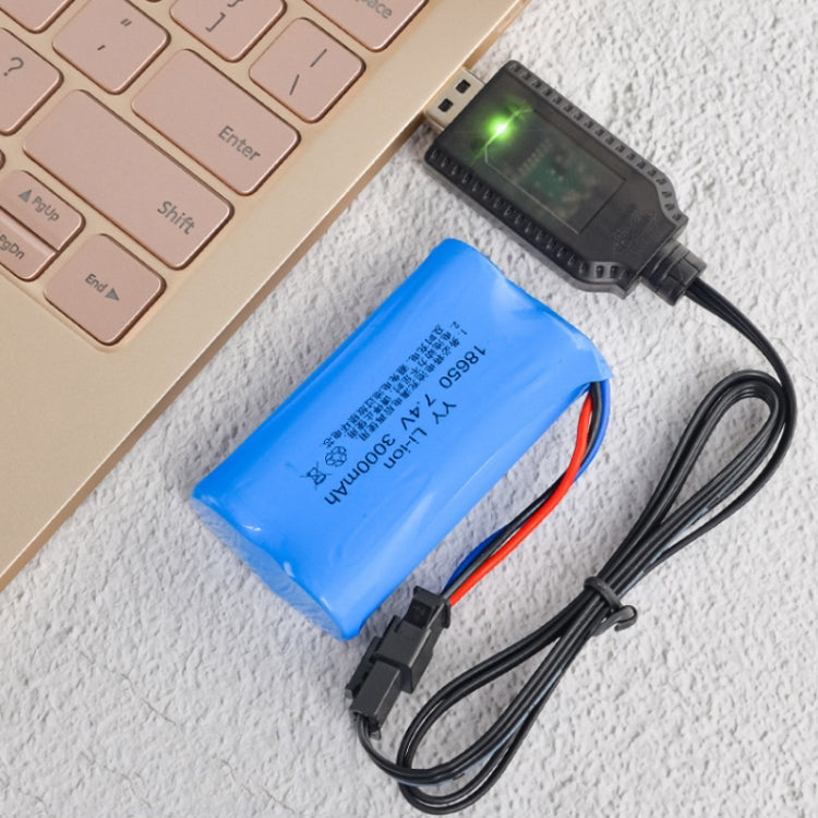 7.4V Smart Chip Protection USB Plug Lithium Battery Charging Cable(SM-3P) - Charger by PMC Jewellery | Online Shopping South Africa | PMC Jewellery | Buy Now Pay Later Mobicred