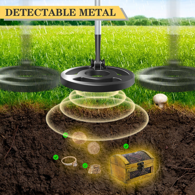Goint MD3002 Children Beach Toy Underground Metal Detector(Black) - free shipping - PMC Jewellery - Order now!