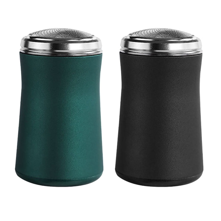 Pocket Size Washable Electric Razor USB Rechargeable Travel Shavers for Men(Green)