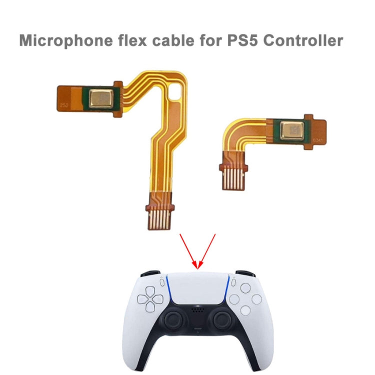 For PS5 Controller Microphone Flex Cable Repair Parts Short