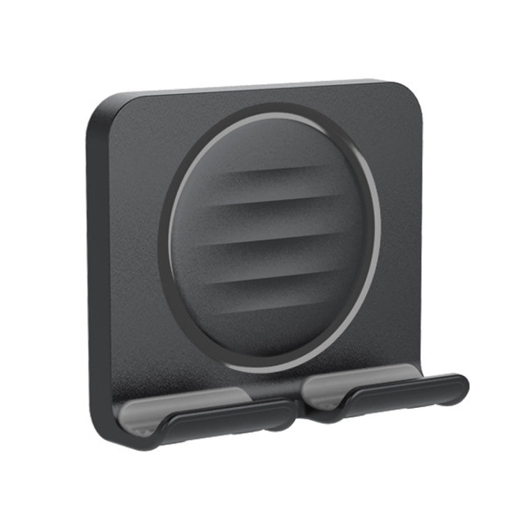 B86 Multifunctional Rotatable Punch-free Wall Mobile Phone Holder(Black) - Hand-Sticking Bracket by PMC Jewellery | Online Shopping South Africa | PMC Jewellery | Buy Now Pay Later Mobicred