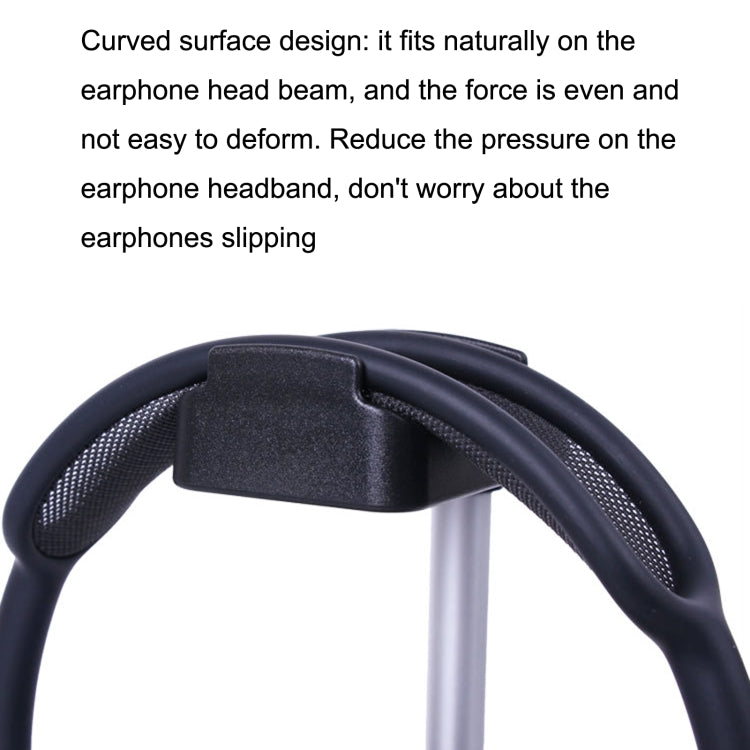 For AirPods Max Hifylux AP-HF5 Headphone Stand Mobile Phone Holder Storage Box(Black) - Anti-lost & Holder by Hifylux | Online Shopping South Africa | PMC Jewellery | Buy Now Pay Later Mobicred