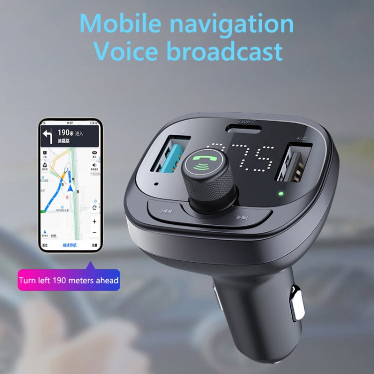 S-21 Car Bluetooth Player Receiver 50W Mobile Phone High Power Charger - Bluetooth Car Kits by PMC TechLife | Online Shopping South Africa | PMC TechLife