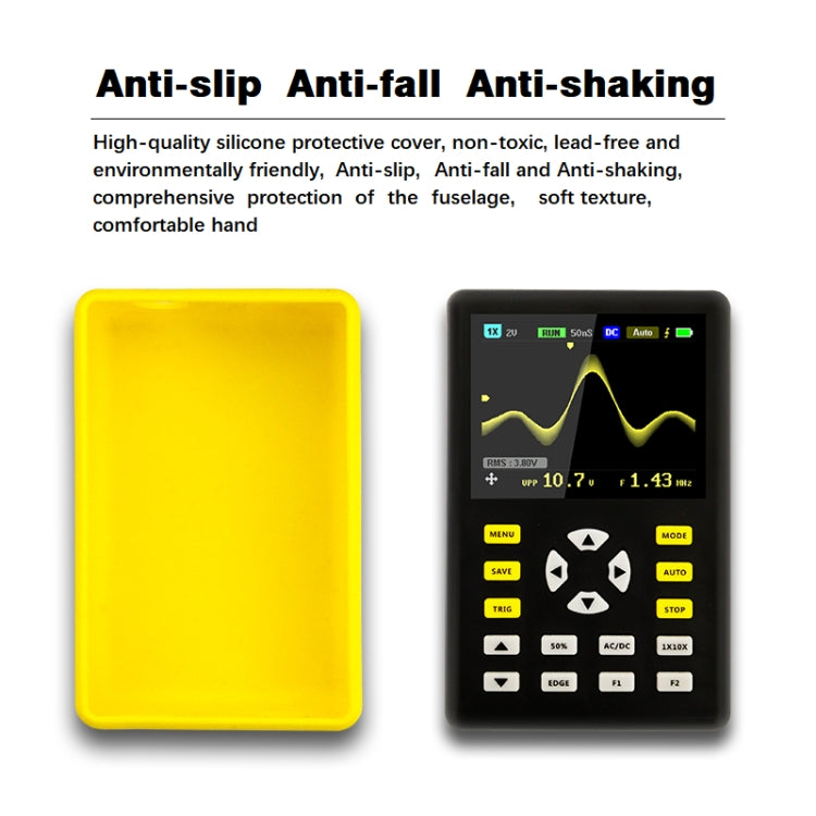 FNIRSI 2.4 Inch IPS Screen 100MHz Digital Oscilloscope(5012H) - free shipping - PMC Jewellery - Order now!