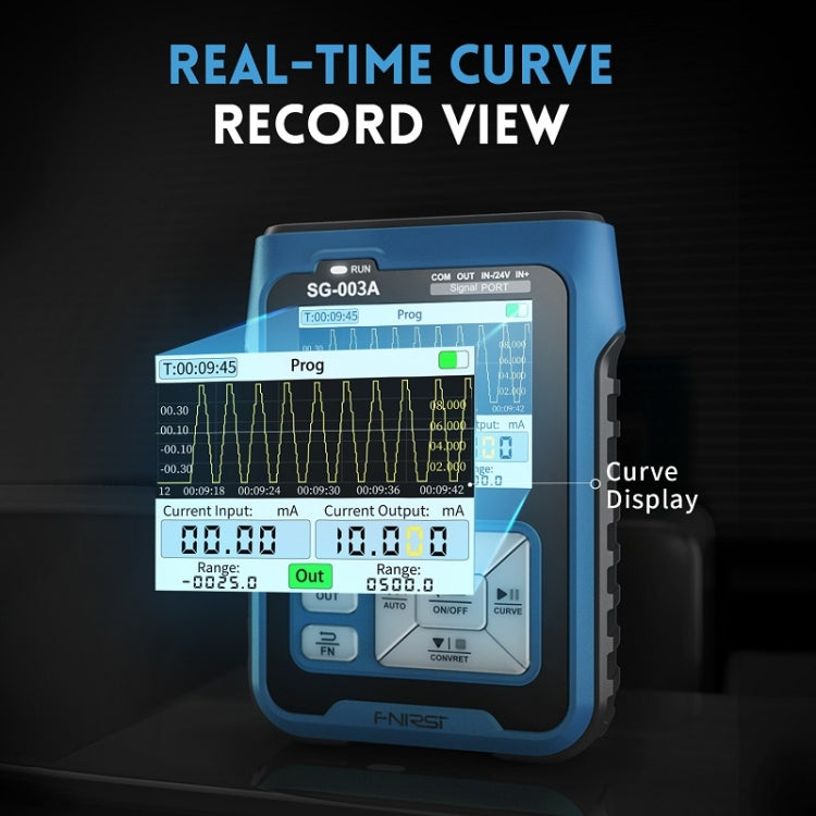 FNIRSI SG-003A Multifunctional PWM Signal Generator 4-20ma Voltage Current Calibrator, EU Plug(Blue) - free shipping - PMC Jewellery - Order now!