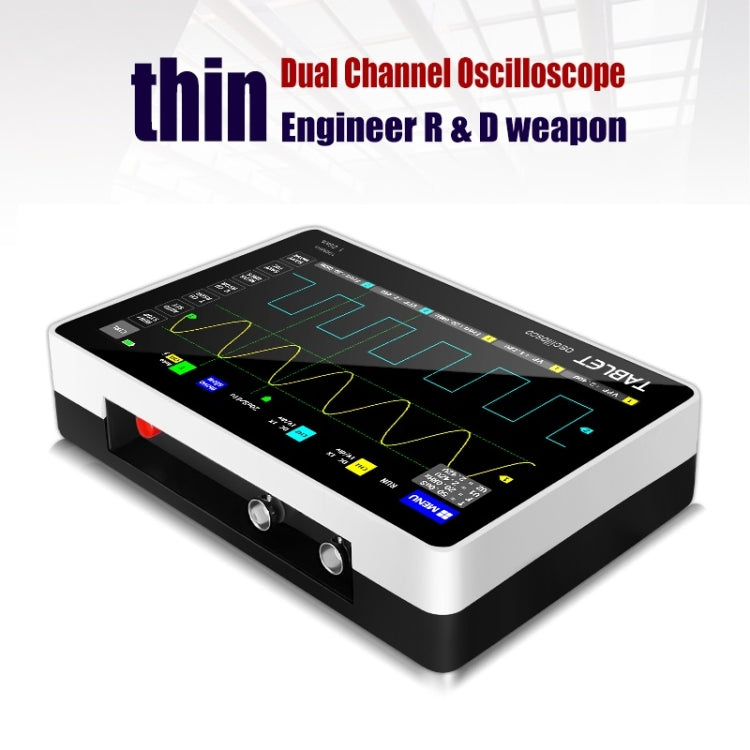 FNIRSI 1013D 1GS Sampling Dual Channel 100M Bandwidth Digital Oscilloscope, US Plug(English) - free shipping - PMC Jewellery - Order now!