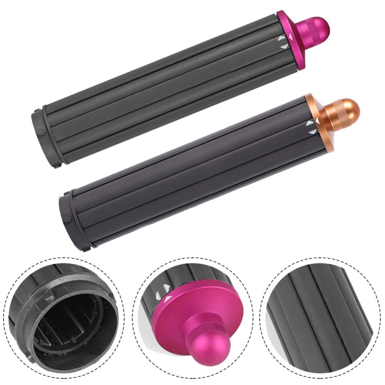 For Dyson Airwrap Hair Dryer HS01 / HS05 / HD08 18.6 x 4cm Upgraded Long Curling Barrels Nozzle Golden
