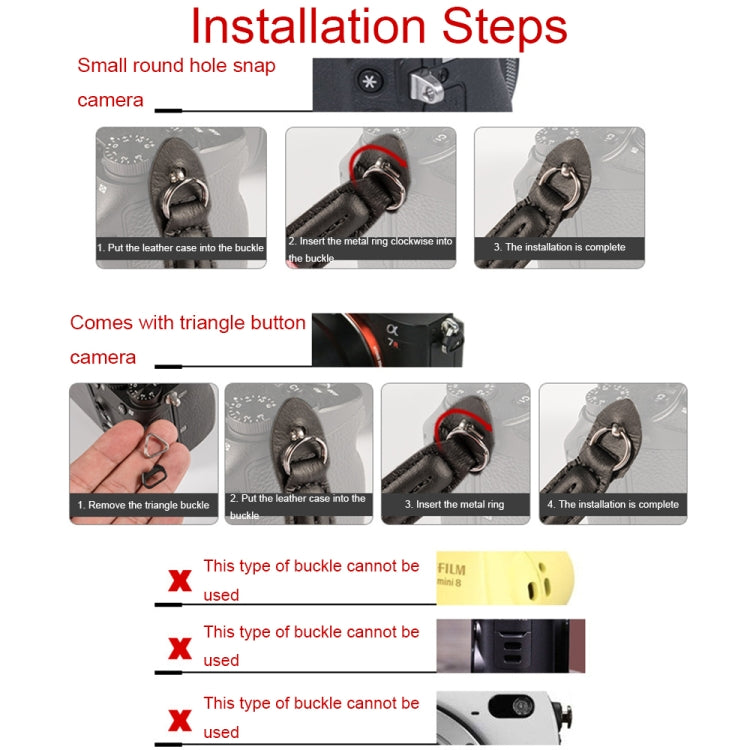 Climbing Rope Camera Strap SLR Camera Retro Wearable Shoulder Strap(Gray) - Camera Strap by PMC TechLife | Online Shopping South Africa | PMC TechLife