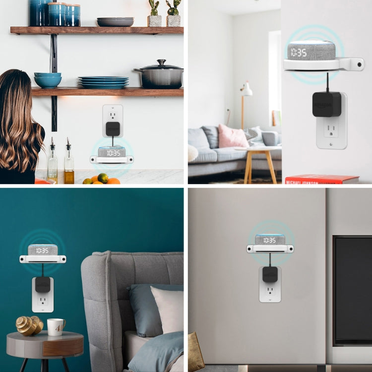 For Google Wifi AhaStyle DD96 Stand Wall Storage Stand(Black) - Speaker Bracket by AhaStyle | Online Shopping South Africa | PMC TechLife