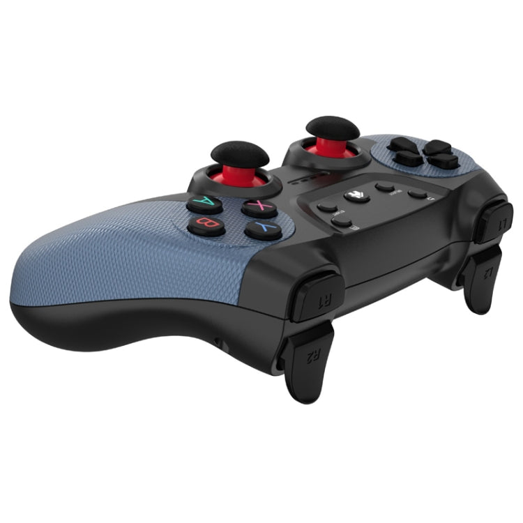 KM-029 2.4G One for Two Doubles Wireless Controller Support PC / Linux / Android / TVbox(Elegant Silver)
