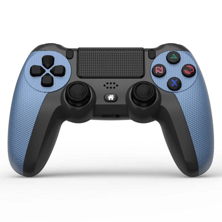 KM048 For PS4 Bluetooth Wireless Gamepad Controller 4.0 With Light Bar(Mountain Blue)