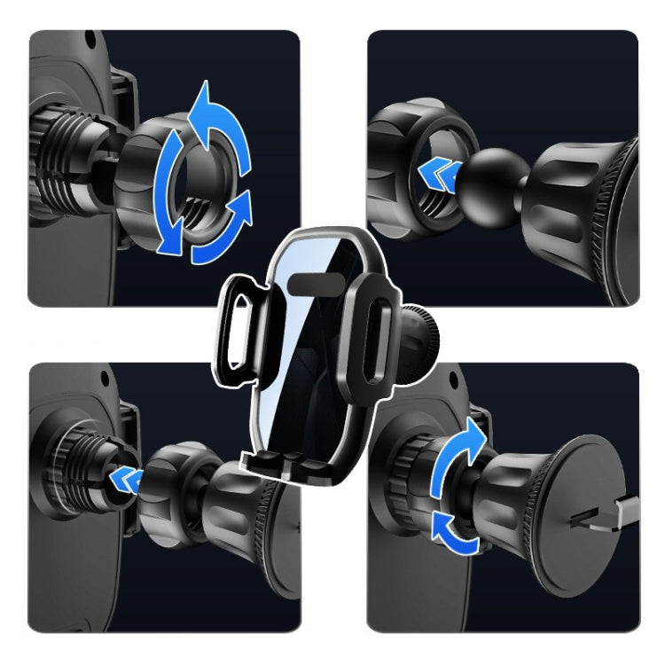 Hook Type Car Mobile Phone Navigation Support Frame(Black) - Car Holders by PMC TechLife | Online Shopping South Africa | PMC TechLife