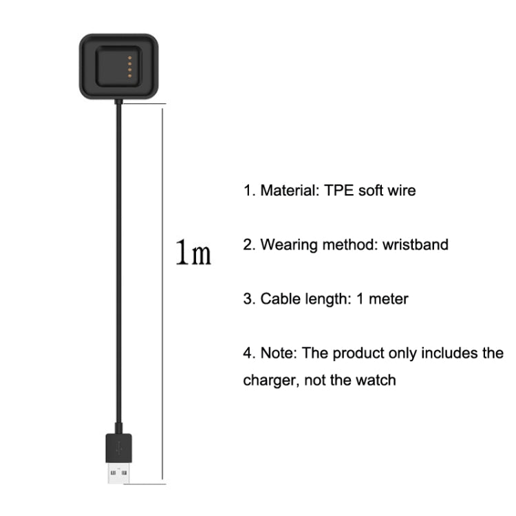 For Xiaomi Mi Watch Smart Watch Charger Charging Base, Cable Length: 1m