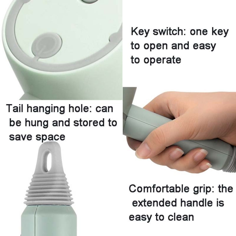 Wireless Electric Cleaning Brush USB Rechargeable Kitchen Bathtub Tile Cleaning Brushes White 800 mAh - free shipping - PMC TechLife - Order now!