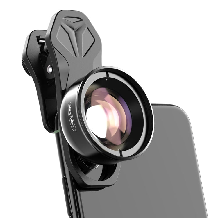 APEXEL APL-HB100MM HD Insect Jewelry 100 Micro External Mobile Phone Lens(Telephoto Clip) - free shipping - PMC Jewellery - Order now!
