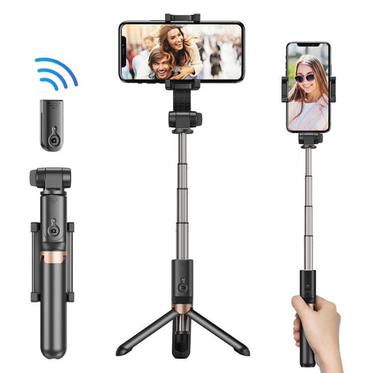 APEXEL APL-D6 Live Video Multifunctional Mobile Phone Gimbal Stabilizer Selfie Stick - free shipping - PMC Jewellery - Order now!