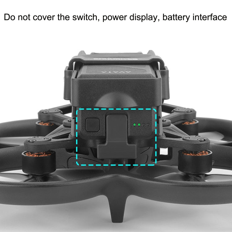Sunnylife AT-DC503 For DJI Avata Battery Anti-Release Buckle Anti-Loose Falling Folding Buckle(Black) - free shipping - PMC Jewellery - Order now!