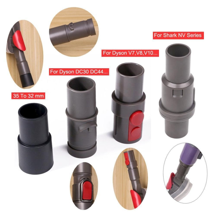 For Dyson V6 V7 V8 V9 Meile Vacuum Cleaner Pet Hair Removal Brush, Spec: With 35-32mm Adapter - free shipping - PMC TechLife - Order now!