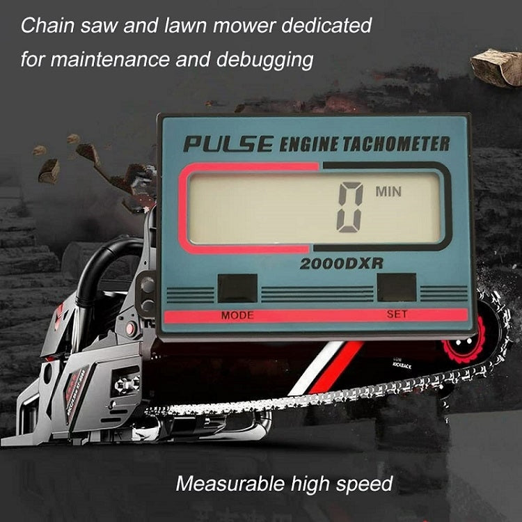 Chainsaw Tachometer Lawn Mower Speedometer Gasoline Engine Tester - Tachometers & Anemometer by PMC TechLife | Online Shopping South Africa | PMC TechLife