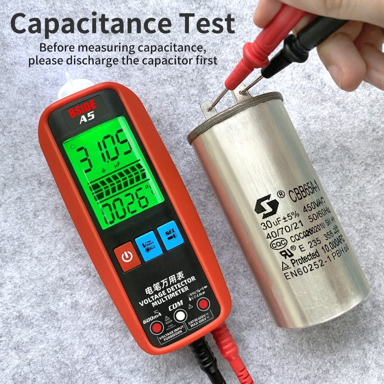 BSIDE A5 High Precision Intelligent Digital Pen Universal Table(Standard Without Battery) - Digital Multimeter by BSIDE | Online Shopping South Africa | PMC Jewellery | Buy Now Pay Later Mobicred