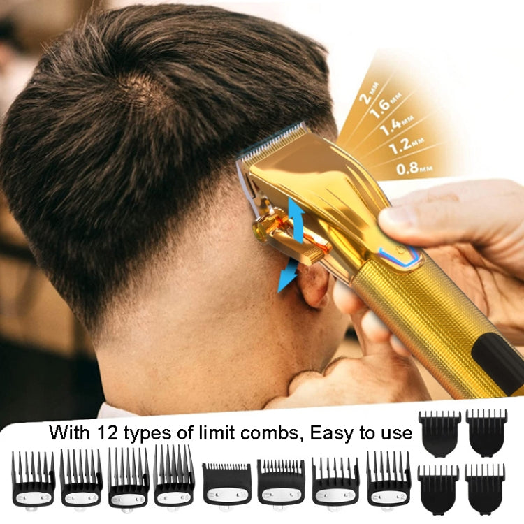 Men Electric Haircutting Tools Set Sculpting Electric Clipper(Black) - free shipping - PMC TechLife - Order now!