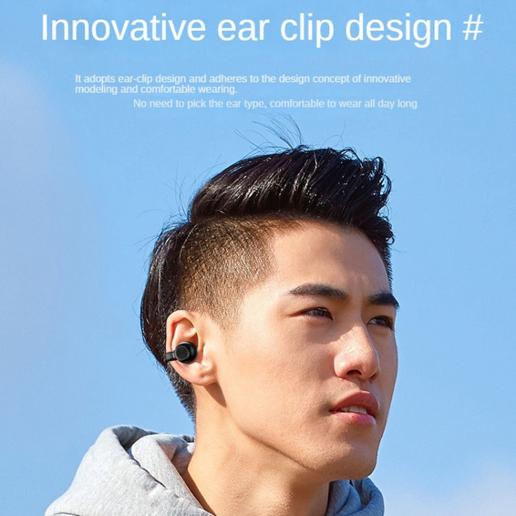 Z28 Wireless Ear Clip Type Single-Ear Bluetooth 5.3 Earphone(Black Box Packag) - Bluetooth Earphone by PMC TechLife | Online Shopping South Africa | PMC TechLife