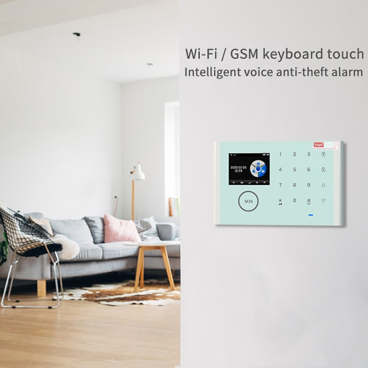 CS118 WIFI+GSM Tuya Smart Voice Alarm System Supports Amazon Alexa/ Google Assistant, Spec: Package 1
