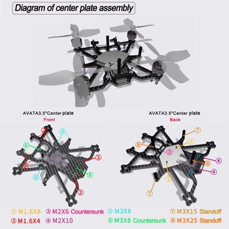 Suitable for DJI Avata 3.5-inch Upgrade Frame Kit, Style: Rack - by PMC Jewellery | Online Shopping South Africa | PMC Jewellery
