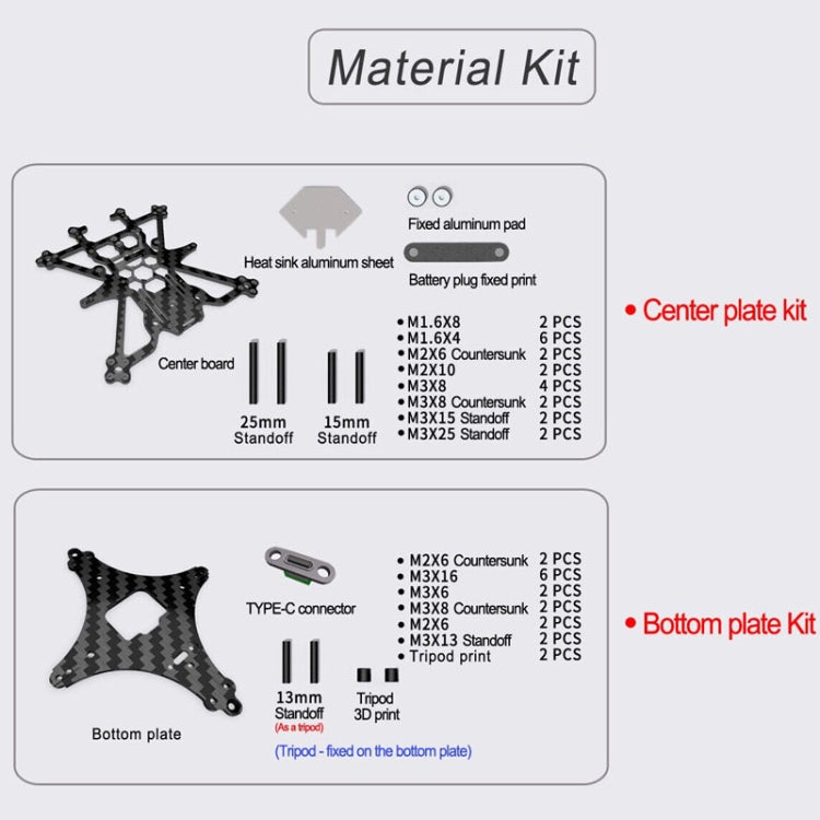 Suitable for DJI Avata 3.5-inch Upgrade Frame Kit, Style: Rack - by PMC Jewellery | Online Shopping South Africa | PMC Jewellery
