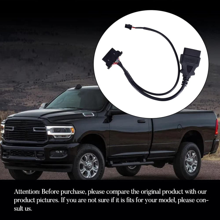 Safety Gate Bypass OBD2 Cable for Dodge Cummins RAM 1500 2500 2018-2020 - Cables & Connectors by PMC TechLife | Online Shopping South Africa | PMC TechLife