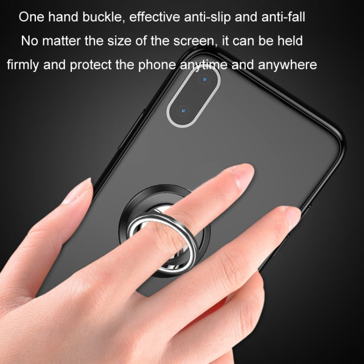 5pcs Car Magnetic Metal Ring Buckle Mobile Phone Holder(Dark Night Green)