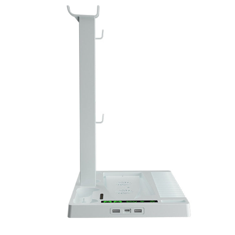 iplay for PS5 Host Cooling Handle Charging Base with Disc Storage Rack(White) - free shipping - PMC Jewellery - Order now!