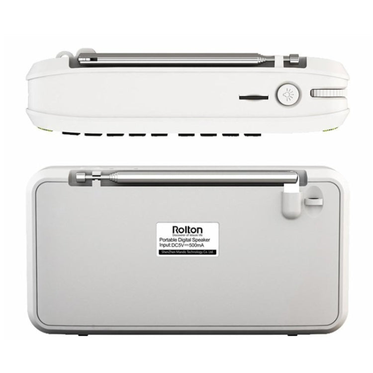 Rolton E500 Bluetooth Speaker 2.1-Channel Built-In Microphone Supports FM Radio(Green) - free shipping - PMC Jewellery - Order now!