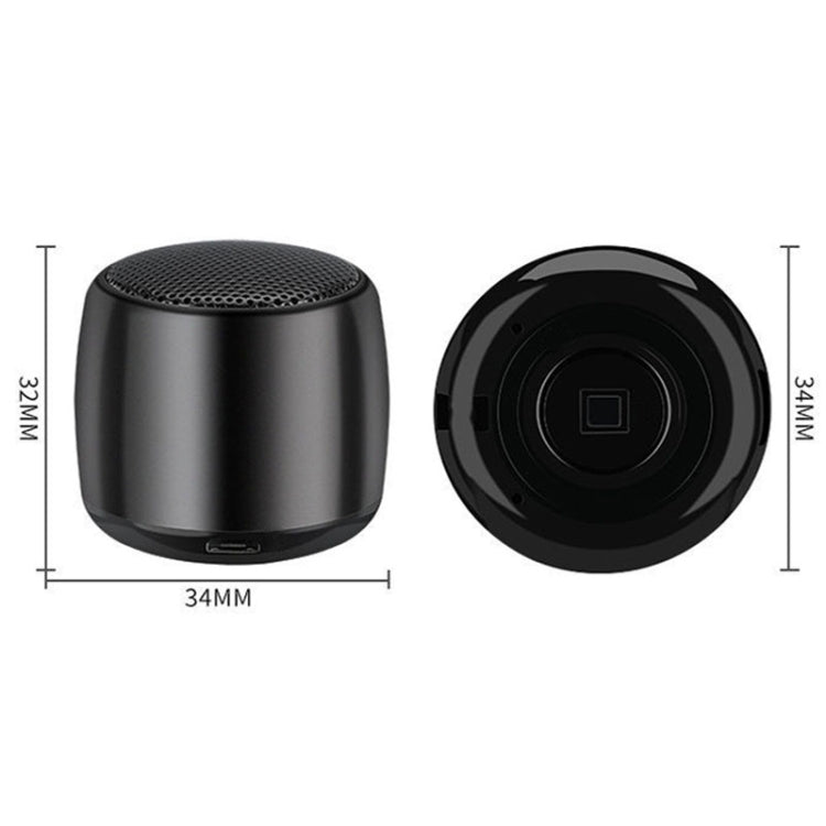 Small TWS Couplet Wireless Bluetooth Speaker Mini Smart Noise Reduction Water-resistant Speaker(Red)