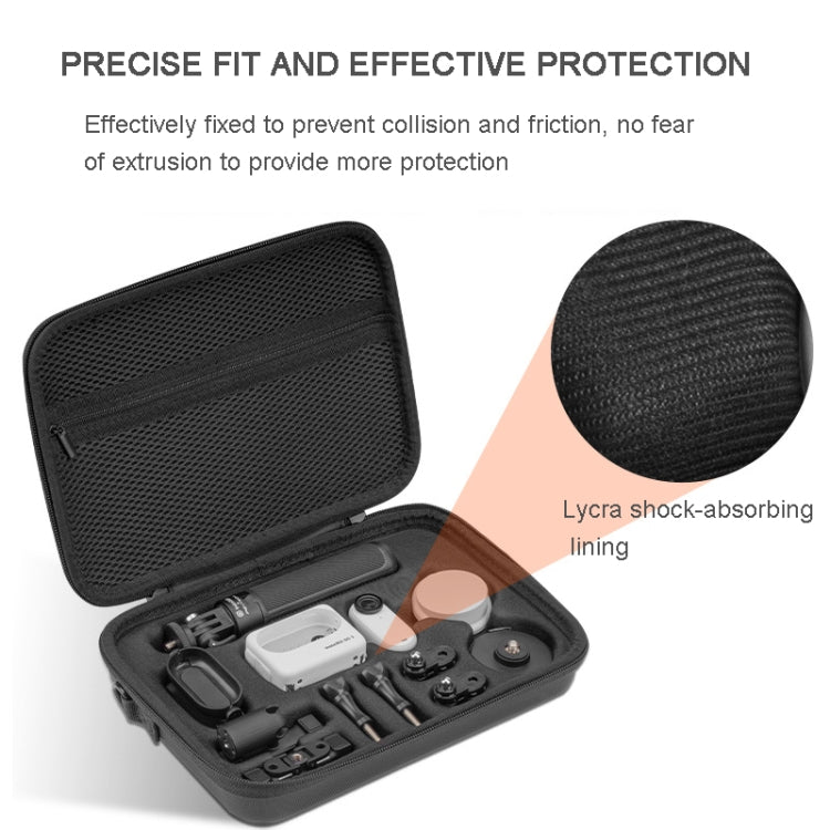 For Insta360 GO 3 XFJI Storage Bag Portable Travel Bag Complete Carrying Case 25.5 x 17.5 x 5.5cm - free shipping - PMC Jewellery - Order now!