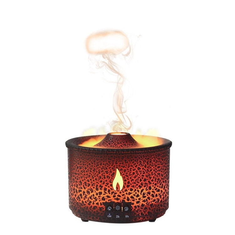 Volcanic Essential Oil Aroma Diffuser Ultrasonic Air Humidifier, Model: Full Split Remote Control(US Plug)