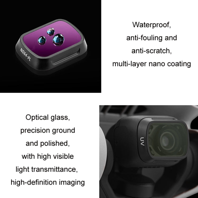 For DJI MINI3/MINI 3PRO BRDRC Filter Protective Glass, Style: 6pcs/set UV+CPL+ND8PL+ND16PL+ND32PL+ND64PL - free shipping - PMC Jewellery - Order now!