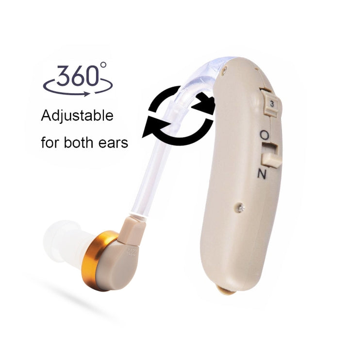 F-138D DC 1.5V Earhook Hearing Aid Sound Amplifier