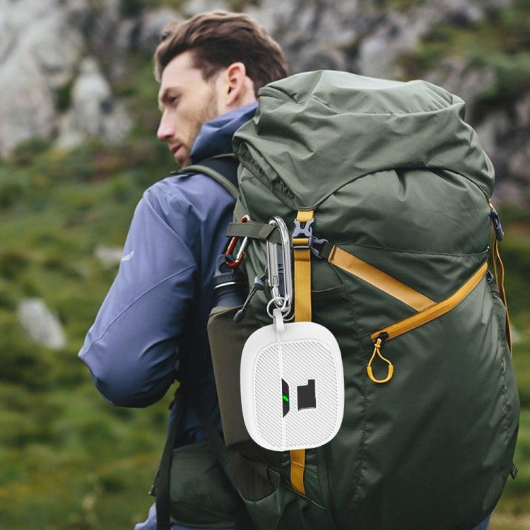 For JBL Vibe Beam Headphone Silicone Waterproof Dustproof Protective Case(White) - JBL Earphone Case by PMC TechLife | Online Shopping South Africa | PMC TechLife | Buy Now Pay Later Mobicred