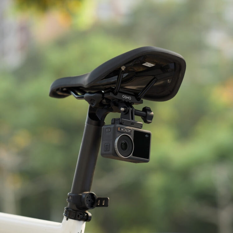 Original DJI Action 2 / Osmo Action / Osmo Action 3 / Osmo Action 4 Bike Seat Rail Mount - free shipping - PMC Jewellery - Order now!