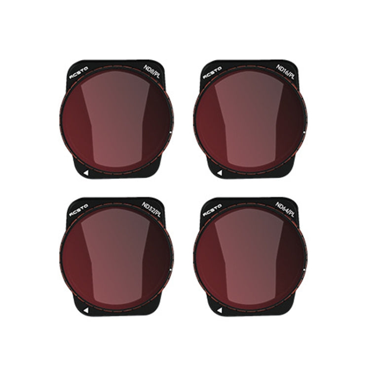 For DJI Air 3 RCSTQ Multi-Layer Coating Waterproof Filter, Spec: ND-PL8/16/32/64 4-in-1 - free shipping - PMC Jewellery - Order now!